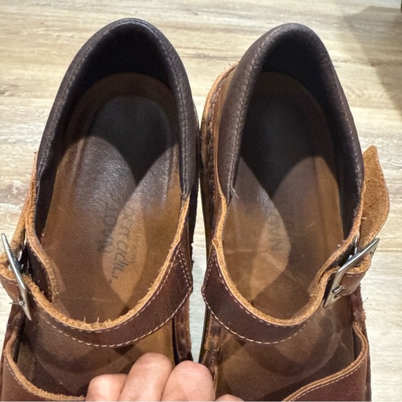 NOAT Sandals Size US/11 EU/41 Women's Dark Brown Leather Sandals - Picture 11 of 13